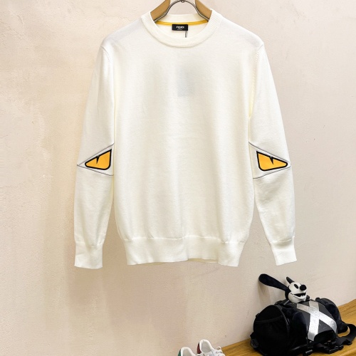 Fendi Sweaters Long Sleeved For Men #1262826 $76.00 USD, Wholesale Replica Fendi Sweaters