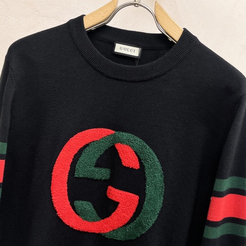 Replica Gucci Sweaters Long Sleeved For Men #1262838 $76.00 USD for Wholesale