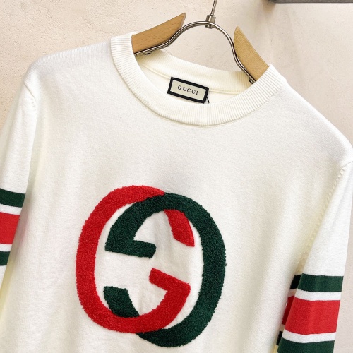 Replica Gucci Sweaters Long Sleeved For Men #1262839 $76.00 USD for Wholesale