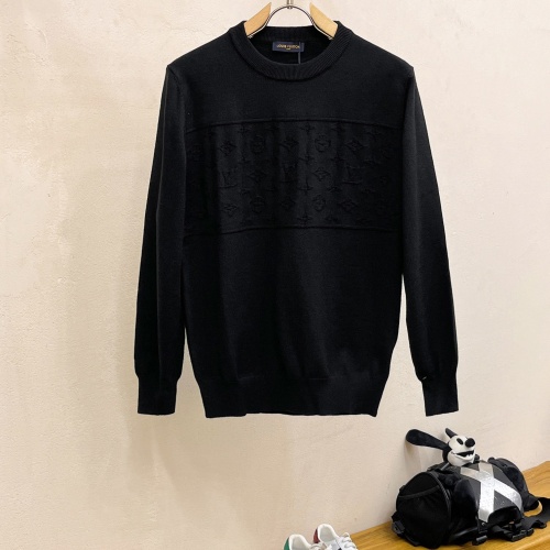 Louis Vuitton LV Sweaters Long Sleeved For Men #1262842 $76.00 USD, Wholesale Replica Louis Vuitton LV Sweaters