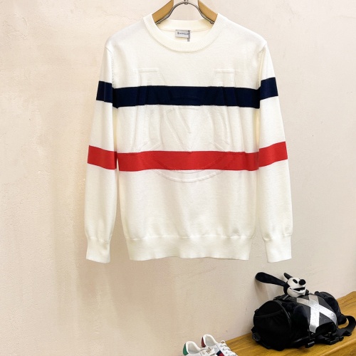 Moncler Sweaters Long Sleeved For Men #1262849 $76.00 USD, Wholesale Replica Moncler Sweaters