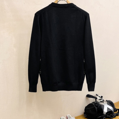 Replica Thom Browne TB Sweaters Long Sleeved For Men #1262859 $76.00 USD for Wholesale