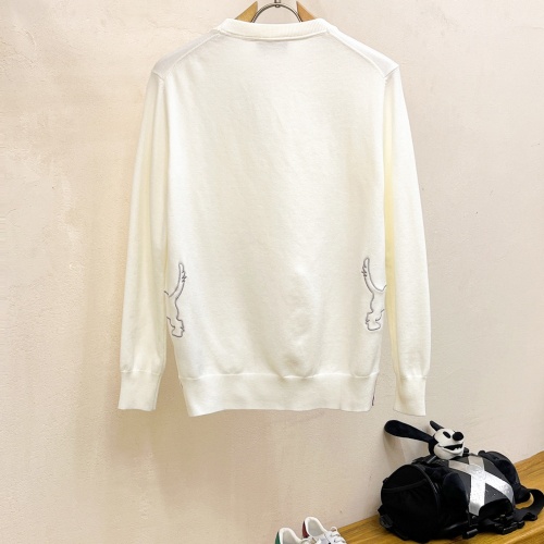 Replica Thom Browne TB Sweaters Long Sleeved For Men #1262860 $76.00 USD for Wholesale