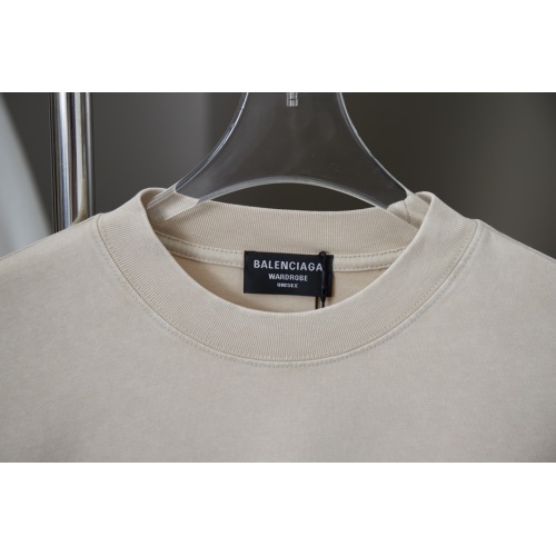 Replica Balenciaga T-Shirts Long Sleeved For Unisex #1262863 $60.00 USD for Wholesale