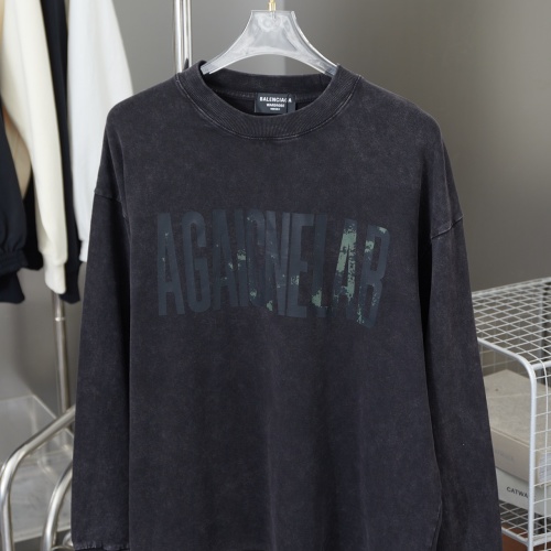 Balenciaga T-Shirts Long Sleeved For Unisex #1262864 $60.00 USD, Wholesale Replica Balenciaga T-Shirts