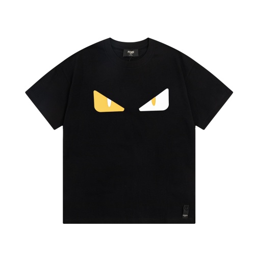 Fendi T-Shirts Short Sleeved For Unisex #1262880 $40.00 USD, Wholesale Replica Fendi T-Shirts