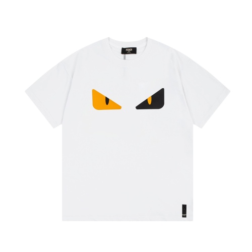 Fendi T-Shirts Short Sleeved For Unisex #1262881 $40.00 USD, Wholesale Replica Fendi T-Shirts