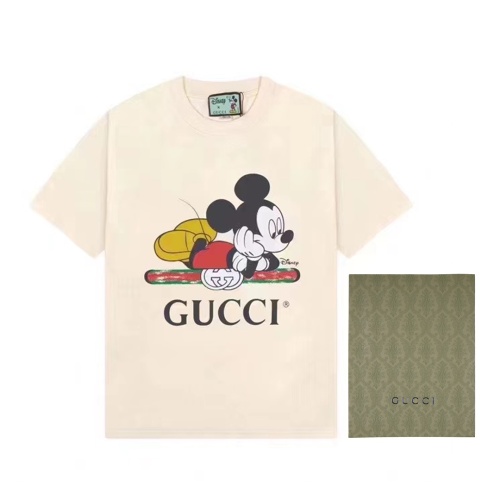 Gucci T-Shirts Short Sleeved For Unisex #1262884 $40.00 USD, Wholesale Replica Gucci T-Shirts