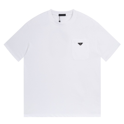 Prada T-Shirts Short Sleeved For Unisex #1262892 $40.00 USD, Wholesale Replica Prada T-Shirts