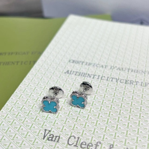 Replica Van Cleef & Arpels Earrings For Women #1262974 $42.00 USD for Wholesale