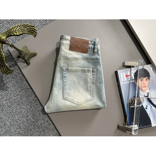 Louis Vuitton LV Jeans For Men #1262976 $76.00 USD, Wholesale Replica Louis Vuitton LV Jeans