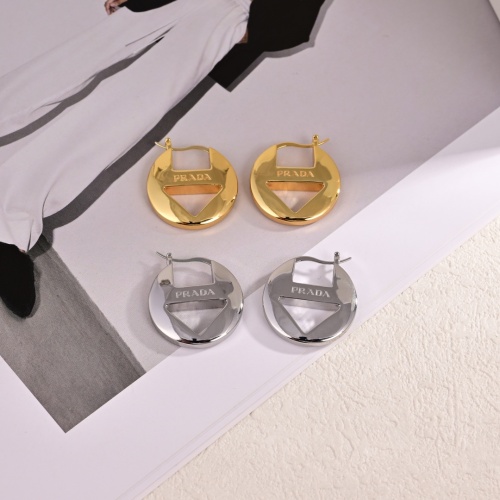 Replica Prada Earrings For Women #1263019 $27.00 USD for Wholesale