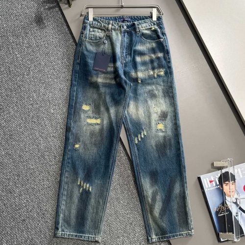 Replica Louis Vuitton LV Jeans For Men #1263030 $82.00 USD for Wholesale