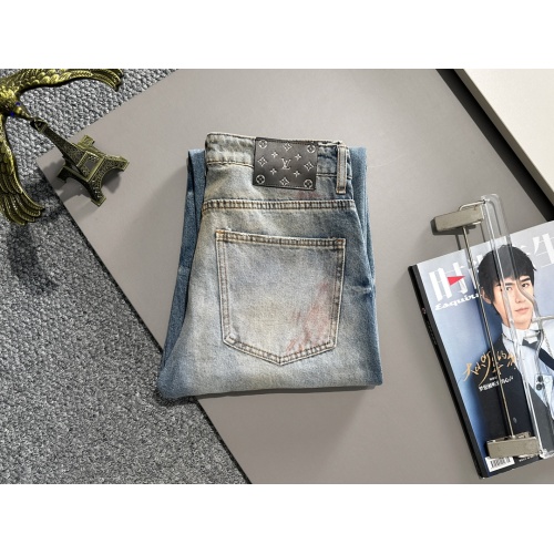 Replica Louis Vuitton LV Jeans For Men #1263040 $82.00 USD for Wholesale