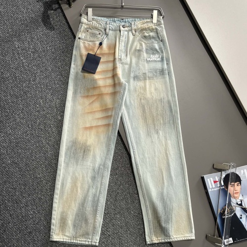 Louis Vuitton LV Jeans For Men #1263041 $82.00 USD, Wholesale Replica Louis Vuitton LV Jeans