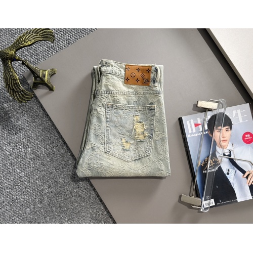 Replica Louis Vuitton LV Jeans For Men #1263049 $82.00 USD for Wholesale