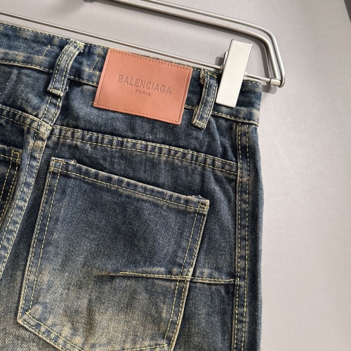 Replica Balenciaga Jeans For Men #1263071 $82.00 USD for Wholesale