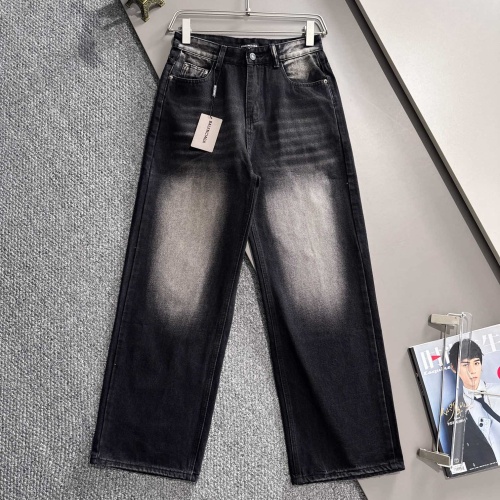 Replica Balenciaga Jeans For Men #1263072 $82.00 USD for Wholesale