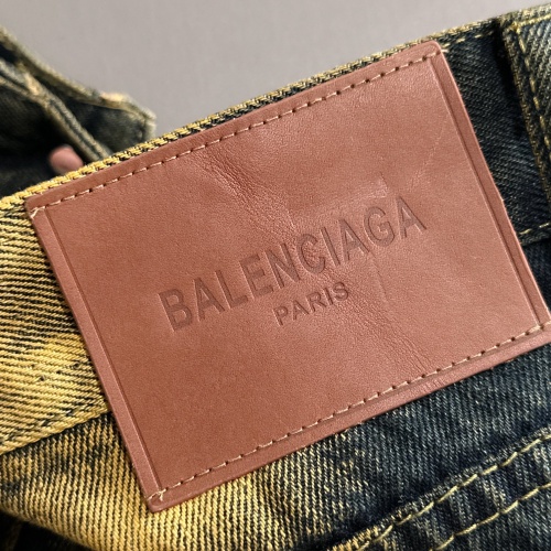 Replica Balenciaga Jeans For Men #1263073 $82.00 USD for Wholesale