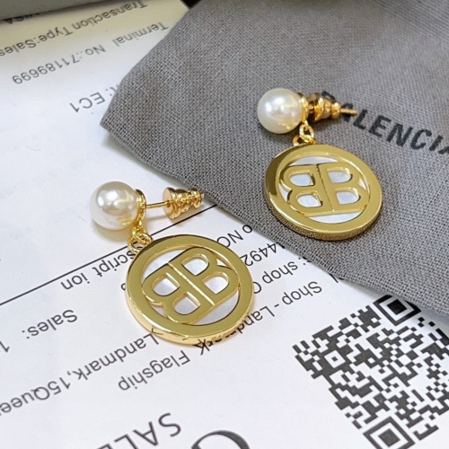 Replica Balenciaga Earrings For Women #1263074 $29.00 USD for Wholesale