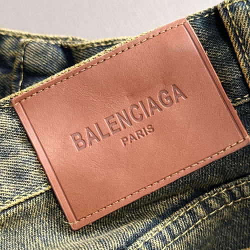 Replica Balenciaga Jeans For Men #1263076 $82.00 USD for Wholesale