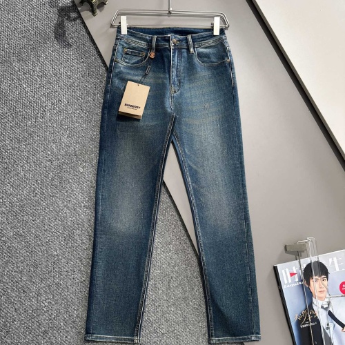 Replica Burberry Jeans For Men #1263093 $82.00 USD for Wholesale