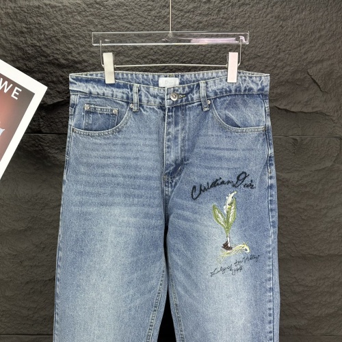 Replica Christian Dior Jeans For Unisex #1263102 $52.00 USD for Wholesale