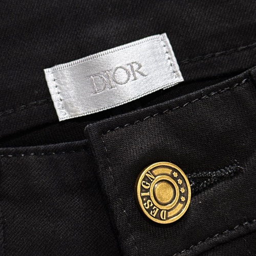 Replica Christian Dior Jeans For Men #1263107 $76.00 USD for Wholesale