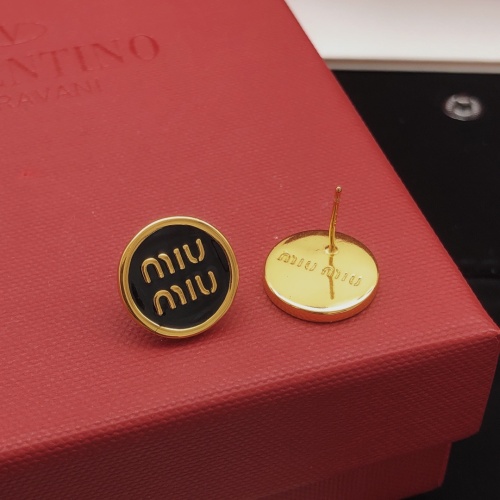 Replica MIU MIU Earrings For Women #1263155 $27.00 USD for Wholesale