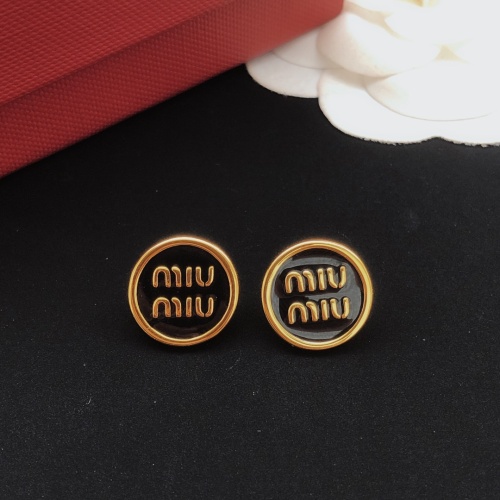 Replica MIU MIU Earrings For Women #1263155 $27.00 USD for Wholesale