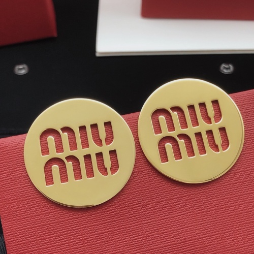 MIU MIU Earrings For Women #1263156 $32.00 USD, Wholesale Replica MIU MIU Earrings