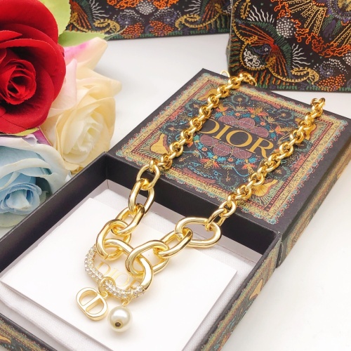 Replica Christian Dior Necklaces #1263197 $36.00 USD for Wholesale