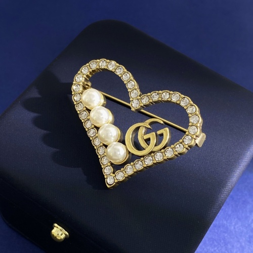 Gucci Brooches For Women #1263219 $32.00 USD, Wholesale Replica Gucci Brooches