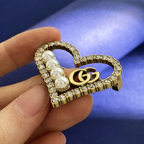 Replica Gucci Brooches For Women #1263219 $32.00 USD for Wholesale