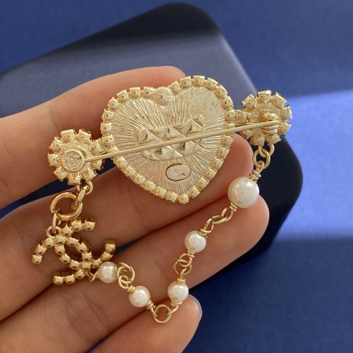 Replica Chanel Brooches For Women #1263243 $32.00 USD for Wholesale