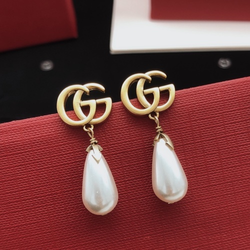 Replica Gucci Earrings For Women #1263252 $27.00 USD for Wholesale