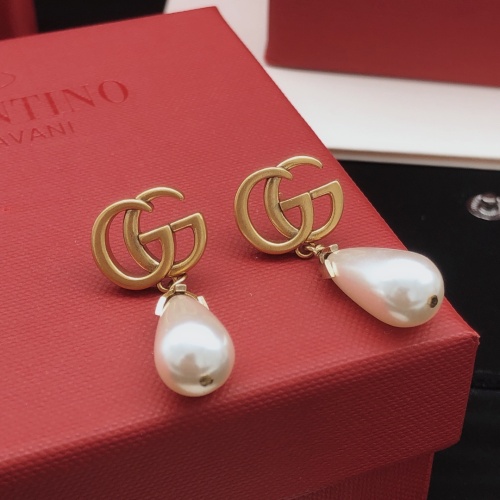 Replica Gucci Earrings For Women #1263252 $27.00 USD for Wholesale