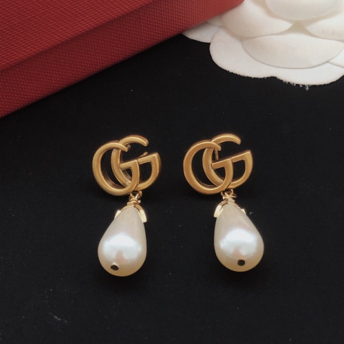 Replica Gucci Earrings For Women #1263252 $27.00 USD for Wholesale