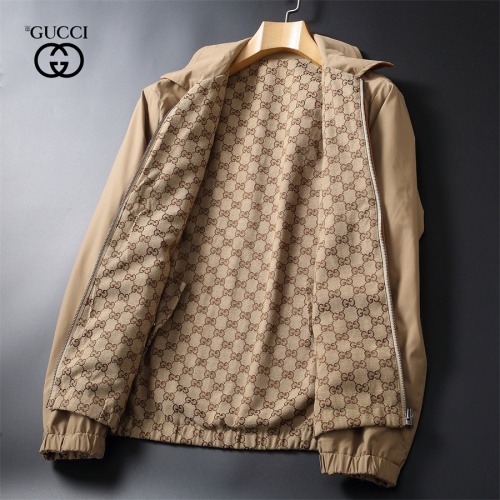 Replica Gucci Jackets Long Sleeved For Men #1263271 $82.00 USD for Wholesale