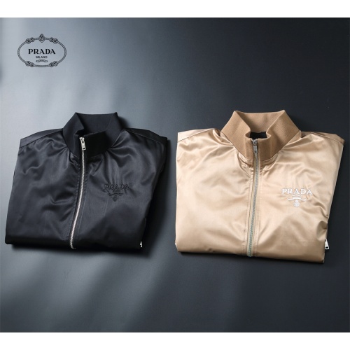 Replica Prada Jackets Long Sleeved For Men #1263272 $72.00 USD for Wholesale