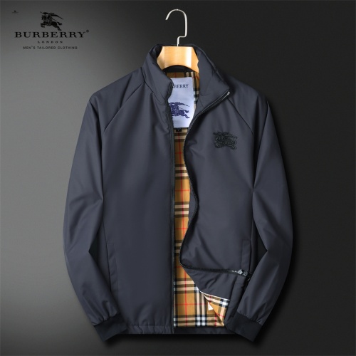 Burberry Down Feather Coat Long Sleeved For Men #1263282 $122.00 USD, Wholesale Replica Burberry Down Feather Coat