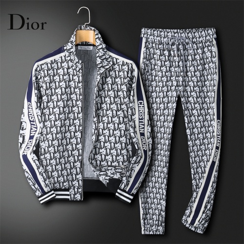 Christian Dior Tracksuits Long Sleeved For Men #1263284 $85.00 USD, Wholesale Replica Christian Dior Tracksuits