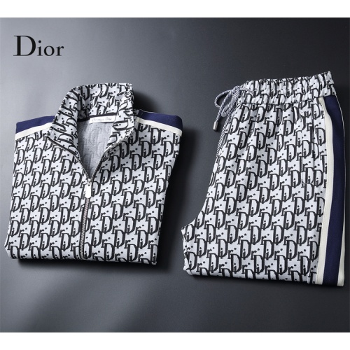 Replica Christian Dior Tracksuits Long Sleeved For Men #1263284 $85.00 USD for Wholesale