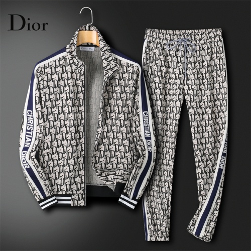 Christian Dior Tracksuits Long Sleeved For Men #1263285 $85.00 USD, Wholesale Replica Christian Dior Tracksuits