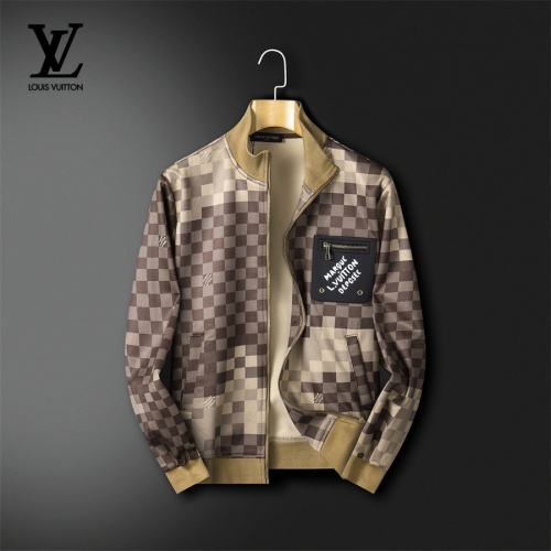 Replica Louis Vuitton LV Tracksuits Long Sleeved For Men #1263286 $85.00 USD for Wholesale