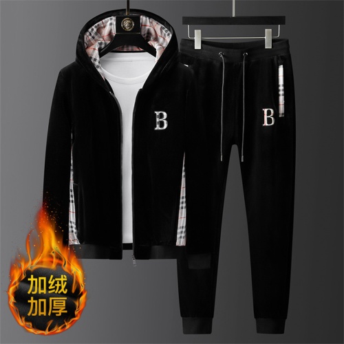 Burberry Tracksuits Long Sleeved For Men #1263293 $98.00 USD, Wholesale Replica Burberry Tracksuits