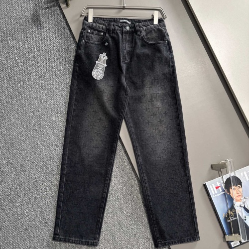 Chrome Hearts Jeans For Men #1263298 $82.00 USD, Wholesale Replica Chrome Hearts Jeans