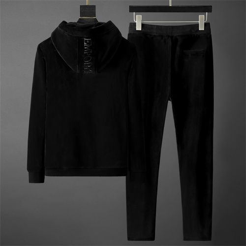 Replica Armani Tracksuits Long Sleeved For Men #1263302 $98.00 USD for Wholesale