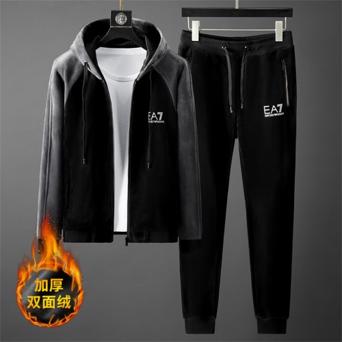 Armani Tracksuits Long Sleeved For Men #1263303 $98.00 USD, Wholesale Replica Armani Tracksuits