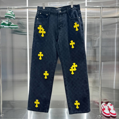 Chrome Hearts Jeans For Unisex #1263304 $60.00 USD, Wholesale Replica Chrome Hearts Jeans